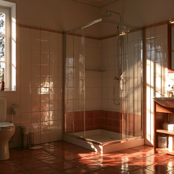 Instalación de ducha en vivienda de Murcia